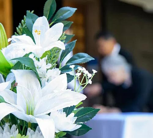 ひので斎場での一日葬の葬儀参考イメージ